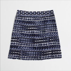 Pleated J. Crew skirt
